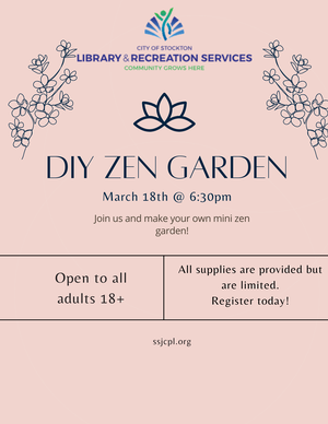 DIY Adult Zen Garden